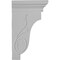 Ekena Millwork 6 1/2"W x 7 3/8"D x 12"H Edwards Curved Corbel COR07X07X12ED - alternate 3